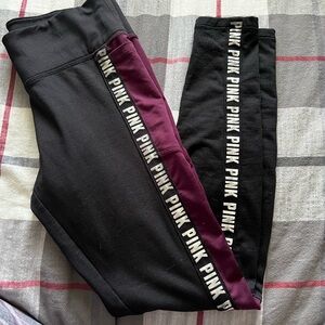Pink leggings